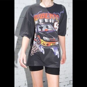 John Galt (Brandy Melville) race car 🏎️ graphic tee